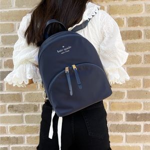 Kate Spade Karissa Backpack Navy Blue